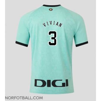 Billige Fotballdrakt Athletic Bilbao Dani Vivian #3 Replika Tredjedrakt 2025-26 Kortermet